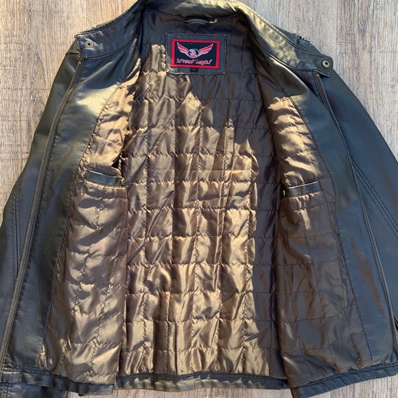 Street Legal Faux Leather Jacket small - Picture 3 of 8